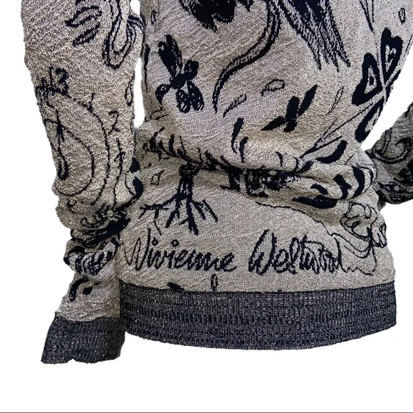 Metallic avivienne Westwood sweater - Picture 5 of 5